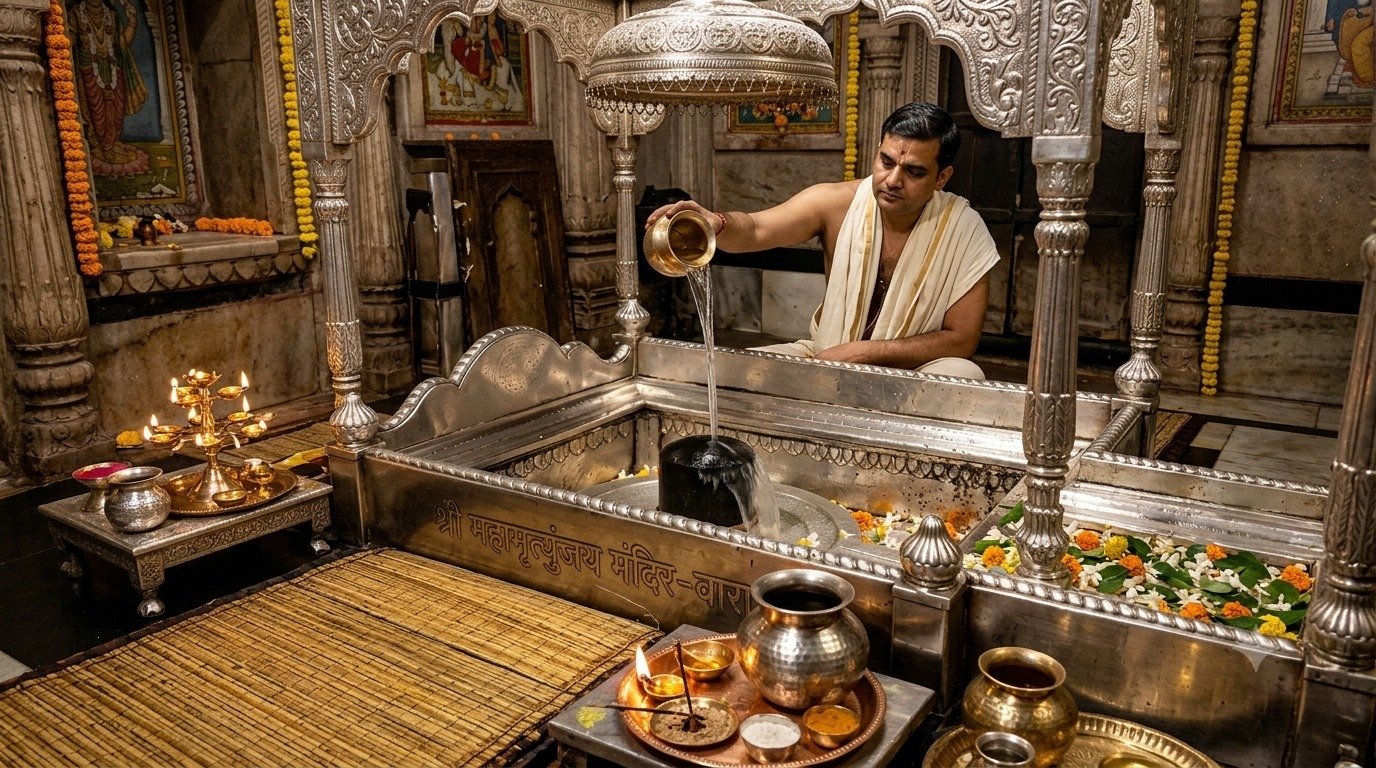 Shri Mahamrityunjay Mahadev Temple, (Varanasi) Temple